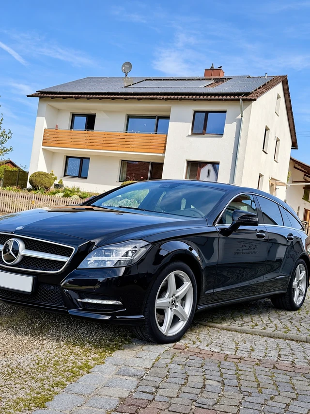 Lackkorrektur am Mercedes-Benz CLS