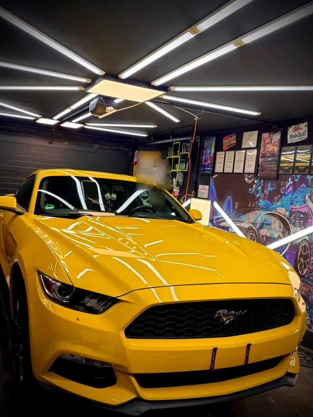 Ford Mustang – fertige Frontansicht